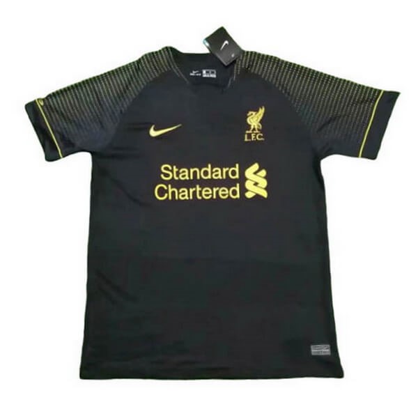 Camiseta de Entrenamiento Liverpool 2020-21 Negro